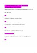 CA Branch 3 Practice Test 2025&sol;2026 Answered 100&percnt; Correctly