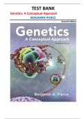 Genetics&colon; A Conceptual Approach Test Bank 7th Edition &vert; Benjamin A&period; Pierce