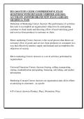 BUS 360 STUDY GUIDE COMPREHENSIVE EXAM  QUESTIONS WITH DETAILED VERIFIED AND 100&percnt;  ACCURATE ANSWERS BRAND NEW EXAM ALREADY  GRADED A&plus; PASS