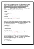 BUS 360 CH 11 COMPREHENSIVE EXAM QUESTIONS WITH  DETAILED VERIFIED AND 100&percnt; ACCURATE ANSWERS  BRAND NEW EXAM ALREADY GRADED A&plus; PASS