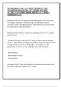BUS 360 TEST &num;1 &lpar;CH&period; 1-4&rpar; COMPREHENSIVE EXAM  QUESTIONS WITH DETAILED VERIFIED AND 100&percnt;  ACCURATE ANSWERS BRAND NEW EXAM ALREADY  GRADED A&plus; PASS