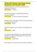 AFAA GFI Practice Test Exam Actual Questions and Answers 2026&period;docx