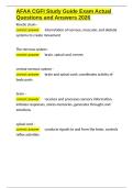 AFAA CGFI Study Guide Exam Actual Questions and Answers 2026&period;docx