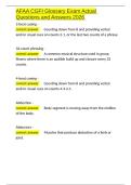 AFAA CGFI Glossary Exam Actual Questions and Answers 2026&period;docx