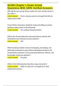 NASM Chapter 1 Exam Actual Questions With 100- Verified Answers&period;docx