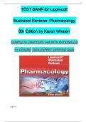 Lippincott Illustrated Reviews&colon; Pharmacology&comma; 8th Edition - Whalen&comma; Test Bank - Chapters 1 - 48