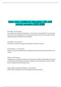 Aepa early childhood education &lpar;36&rpar; with correct answers 2025>2026