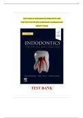 TEST BANK OF ENDODONTICS PRINCIPLES AND PRACTICE 6th EDITION by Mahmoud Torabinejad and Ashraf F&period; Fouad &lbrack;2025&excl;&excl;&excl;&rsqb;