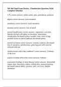 NR 304 Final Exam Review- Chamberlain Questions With Complete Solutions