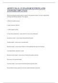AEMT C10&comma; 11&comma; 12 EXAM QUESTIONS AND ANSWERS 100- PASS