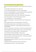 DEN 103 FINAL EXAM QUESTIONS AND ANSWERS GRADED A&plus;