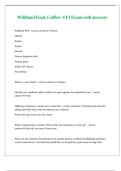 Wildland Final&comma; Calfire - FF1 Exam with answers