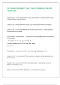 FF1 WILDLAND TEST NO&period; 1 EXAM WITH ACCURATE ANSWERS 