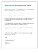 Fluoro Mock Test C with verified detailed answers