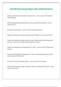 Merrill-s fluoroscopy Exam with verified solutions