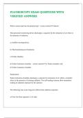 FLUOROSCOPY EXAM QUESTIONS WITH VERIFIED ANSWERS