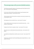 Fluoroscopy exam with accurate detailed answers