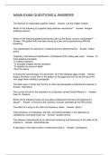 AAMA EXAM QUESTIONS & ANSWERS