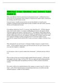 HRB Final Exam Questions And Answers Latest Graded A&plus;