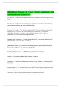 HRB Block Income & Taxes Exam Questions And Answers Latest Graded A&plus;