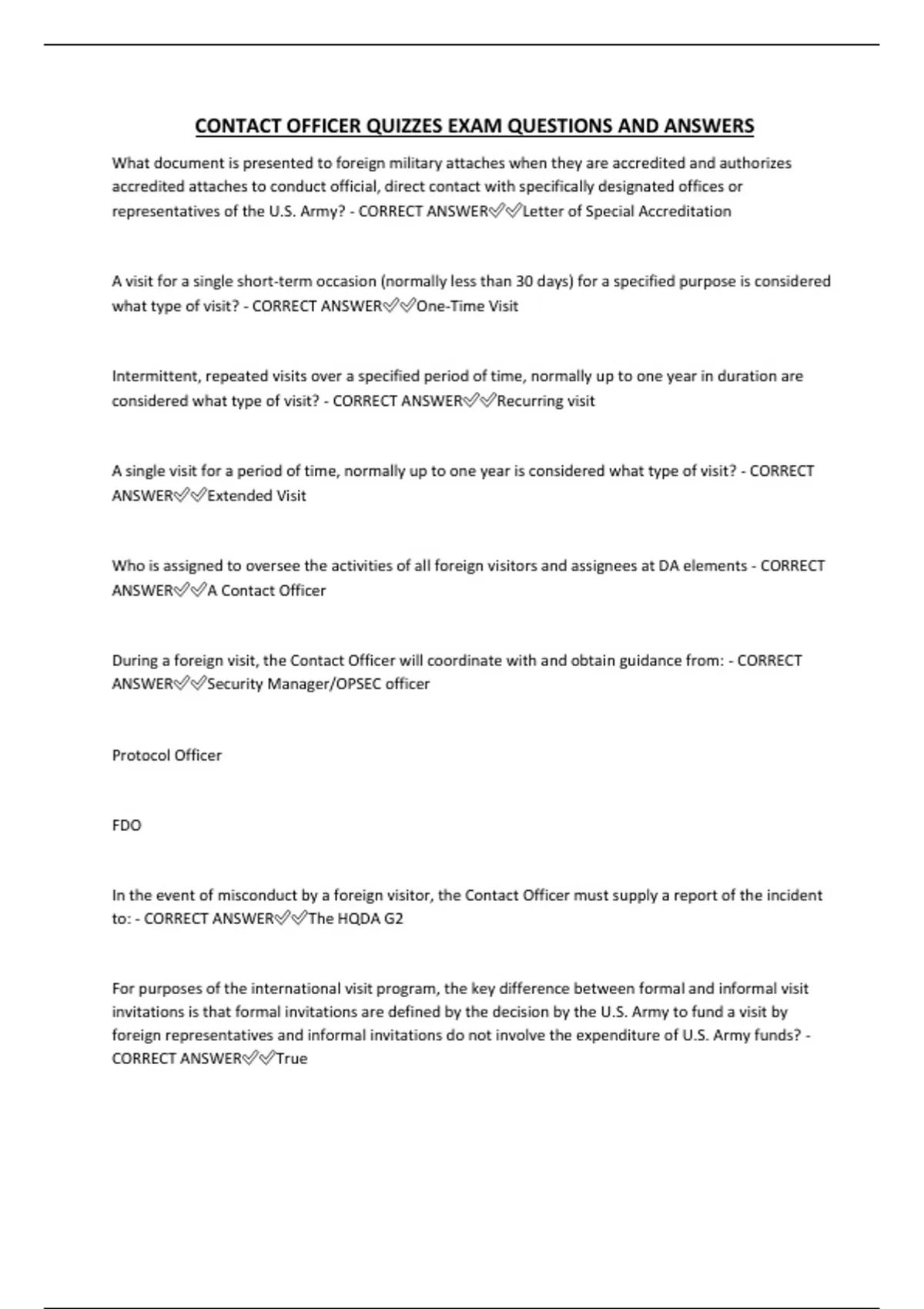 Questions Viro Address CONTACT OFFICER QUIZZES EXAM QUESTIONS AND ANSWERS - CONTACT OFFICER ...