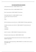 CSG EXAM QUESTIONS AND ANSWERS