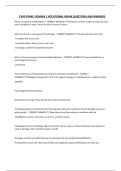 CVRP EXAM DOMAIN 1 VOCATIONAL REHAB QUESTIONS AND ANSWERS