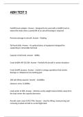 ABH TEST 5