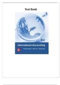 Test Bank for International Accounting 6th Edition by Timothy Doupnik &ndash; Updated 2025 Study Resource