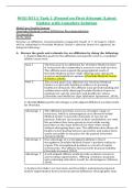 WGU D511 Task 1 &vert;Passed on First Attempt &vert;Latest Update with Complete Solution
