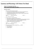 Test Bank for Anatomy & Physiology 11th Edition &lpar;Patton 2023&rpar; &ndash; Chapter 1 &ndash; Updated 2025 Study Resource