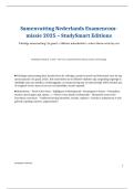 Nederlands 3e Graad &ndash; Volledige Examencommissie Samenvatting &lpar;StudySmart Editions&rpar;