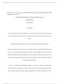 WGU D394 Task 1 and 2 Bundle with complete solutions&period;