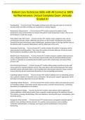 Patient Care Technician Skills with All Correct & 100&percnt; Verified Answers &vert;Actual Complete Exam &vert;Already Graded A&plus;