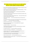 PCT Midterm Review with All Correct & 100&percnt; Verified Answers &vert;Latest Update&vert; Already Graded A&plus;