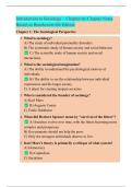 Introduction to Sociology &ndash; Chapter-by-Chapter Notes  Based on Benokraitis 6th Edition