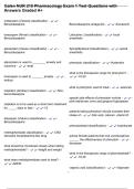 Galen NUR 210 Pharmacology Exam 1 Test Questions with Answers Graded A&plus;