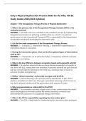 Early&rsquo;s Physical Dysfunction Practice Skills for the OTA&comma; 4th Ed&period; Study Guide &lpar;2025&sol;2026 Syllabus&rpar;