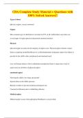 CDA Complete Study Material &plus; Questions with 100&percnt; Solved Answers&excl;