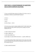 CNMT EXAM 1-6 &lpar;QUESTIONSBANK&rpar; 534 QUESTIONS 2025&sol;26 WITH COMPLETE SOLUTIONS&period;