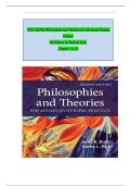 Butts & Rich Philosophies and Theories for Advanced Nursing Practice 4th Edition Test Bank &vert; Chapters 1-26 &vert; Updated 2025 &vert; Complete Guide with Answer Keys