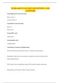 NURS 640 EXAM 2025 QUESTIONS AND ANSWERS