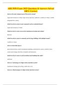 ARE PPD Exam 2025 Questions & Answers Solved 100&percnt; Correct