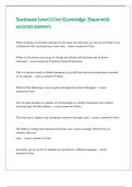 Xactimate Level 2 Cert Knowledge&period; Exam with accurate answers 