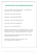 Xactimate Exam 2 with verified detailed answers