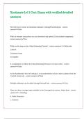 Xactimate Lvl 1 Cert&period; Exam with verified detailed answers