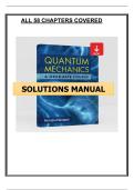 Quantum Mechanics&colon; A Graduate Course &mdash; Solutions Manual &lpar;2022&rpar; Nastase