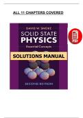 Solid State Physics&colon; Essential Concepts &lpar;2nd Ed&period;&rpar; &mdash; Solutions Manual PDF &lpar;2020&rpar;