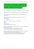 FANUC Robot Certification  industrial automation and robotics EXAM 2026-2027 LATEST VERSION QUESTIONS AND VERIFIED CORRECT ANSWERS JUST RELEASED
