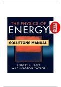 The Physics of Energy &mdash; Solutions Manual PDF &lpar;2018&rpar; by Jaffe